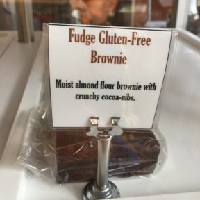 Gluten-free brownie from H Bakeshop